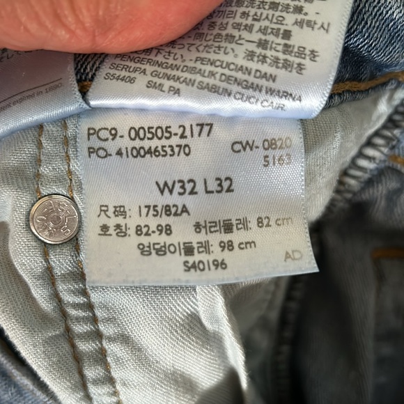 Men’s Levi’s 505 zipper fly 32/32 - Picture 4 of 4